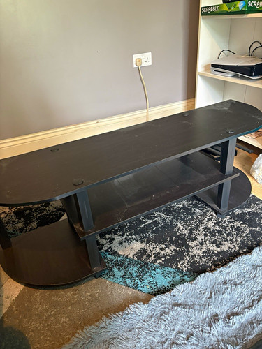 Black freestanding stand - black,