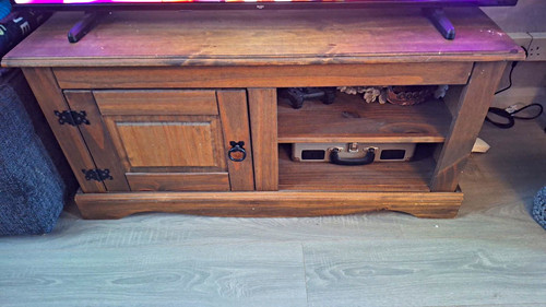 Oak freestanding stand - freestanding,