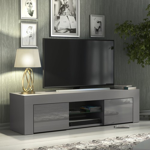 Stand 130cm matt grey - 130cm,