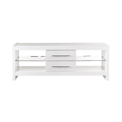 White stand cabinet 140cm - tv,