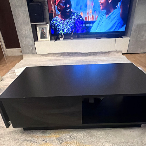 Black wood freestanding - freestanding, tv