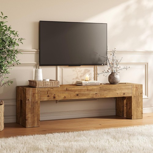 Inch modern solid wood - 63-inch, tv