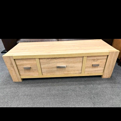 Light wood stand with - wood, tv