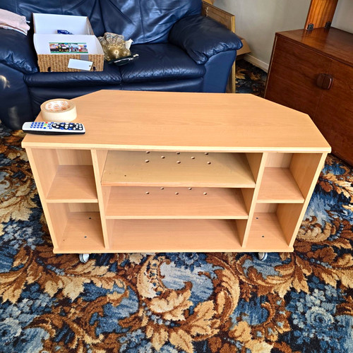 Light wood stand 92cm 3 - light,
