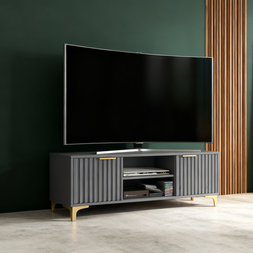Unit stand modern grey - unit, tv