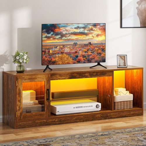 Stand led adj - 55", shelves