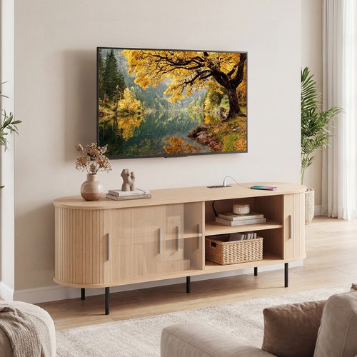 Fluted stand for tvs - up, to