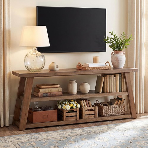 Farmhouse solid wood tv - farmhouse,