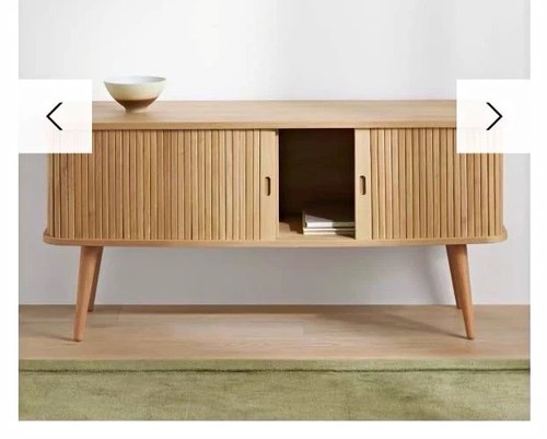 Light wood stand with 2 - tv,