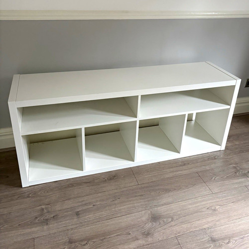 White freestanding stand - freestanding,