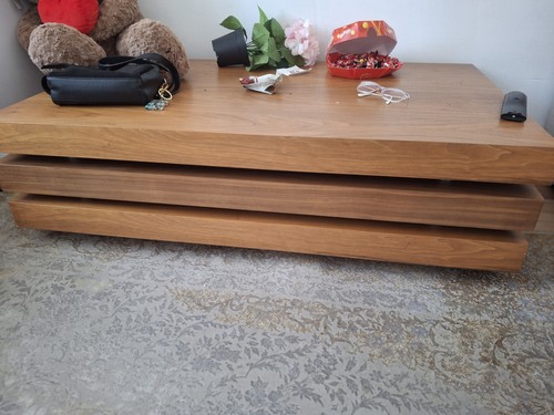 Wood stand brown - wood, tv