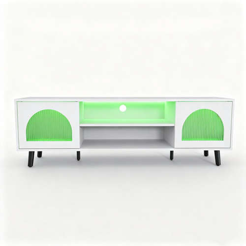White stand rgb - tv,