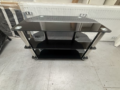 Stand black glass - tv,