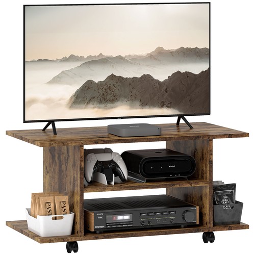 Homcom modern cabinet stand - modern, tv