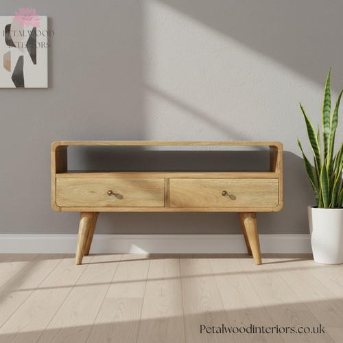 Light wood stand 47cm - tv,