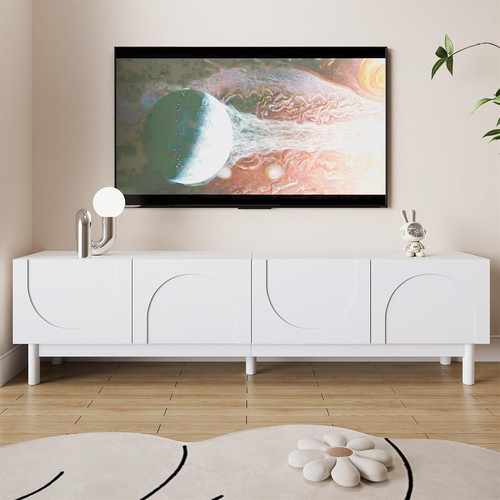 White stand cabinet sale - white, tv