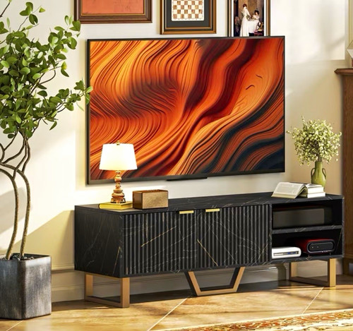 Homcom aosom black - by, 140cm