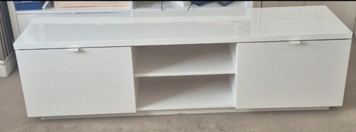 Modern white high gloss - white, tv